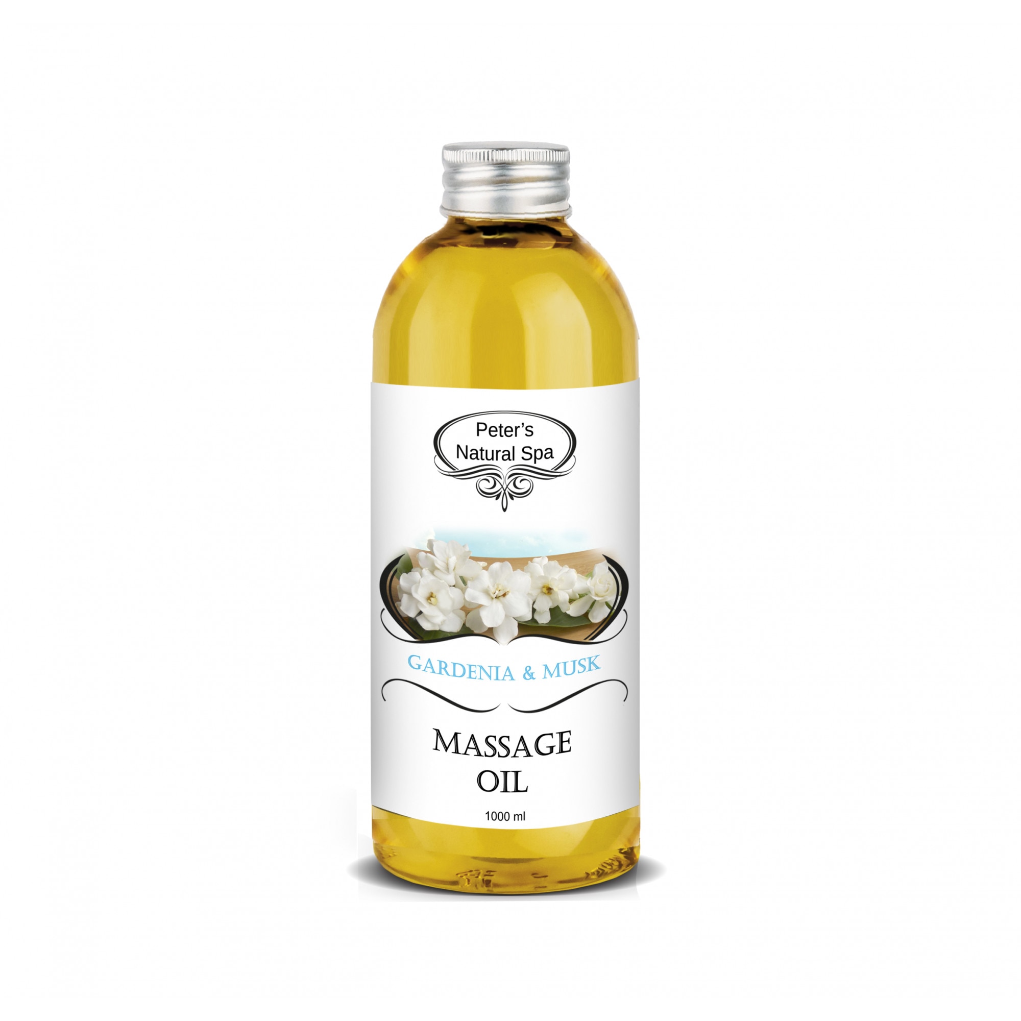 Ulei de masaj Gardenia & Musk Peters Natural Spa 1000 ml