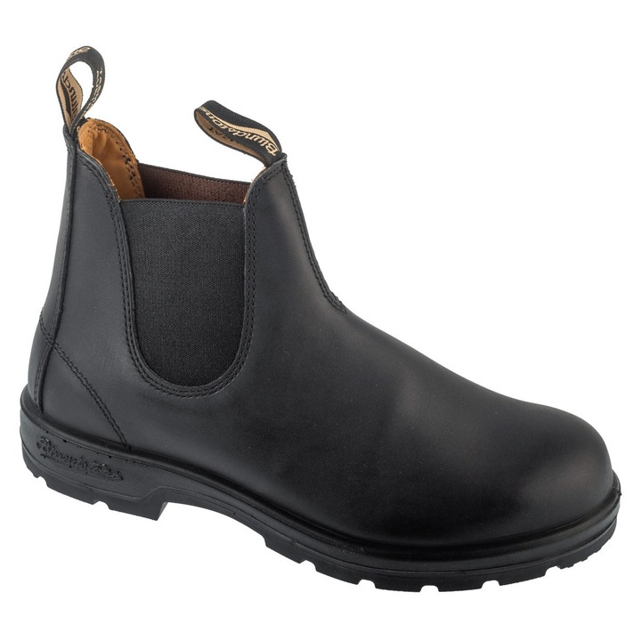 Ghete Chelsea, Blundstone Elastic Sided Boot Lined 558-BLACK, Negru, 40 EU