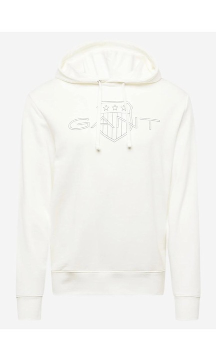 Hanorac cu Gant, mărime, 98% lân, Alb