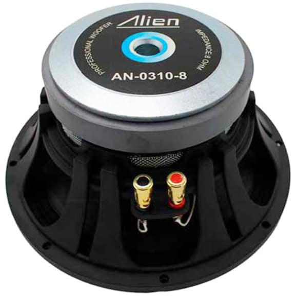 Високоговорител за кола, 10 инча, 200W, 8 ома, Alien An-0310-8