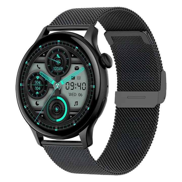 Смарт часовник New Stylish Collection idealSTORE, 1.43 инчов AMOLED HD екран