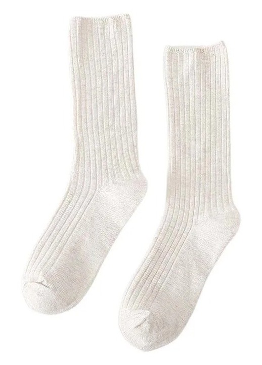 Sosete Dama Simple Mixbo, Albe, Vascoza, 35-38