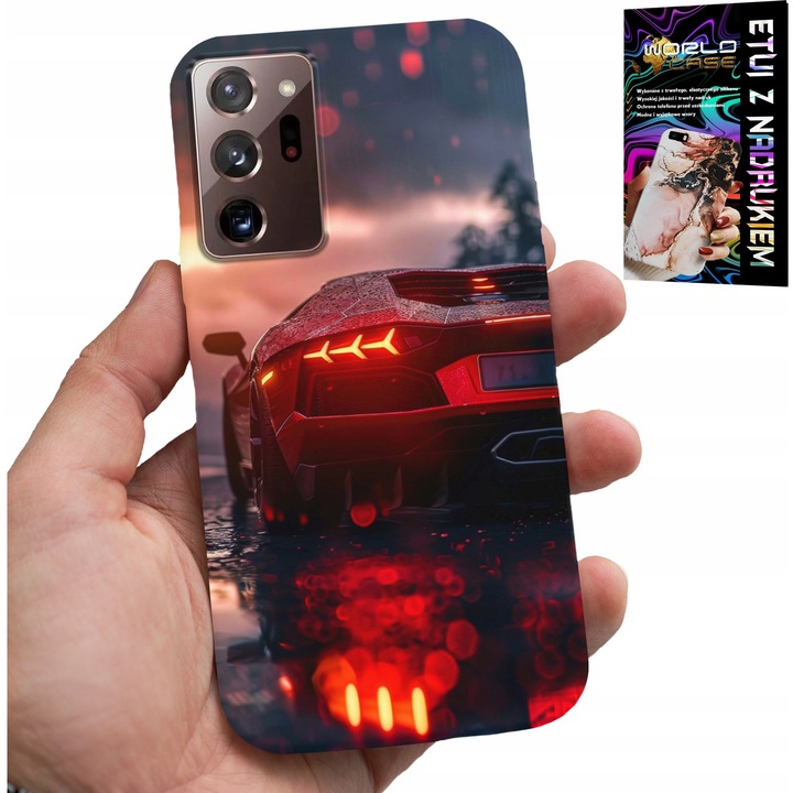 Samsung Note 20 Ultra telefontok, World Case, luxus kivitel, szilikon, többszínű