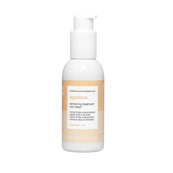 Tratament Organic Tip Crema Fara Clatire Pentru Regenerarea Parului Fragil, Uscat Si Degradat, Nook, Beauty Family Ageless, Reinforcing Treatment Hair Leave-In Cream, 125ml