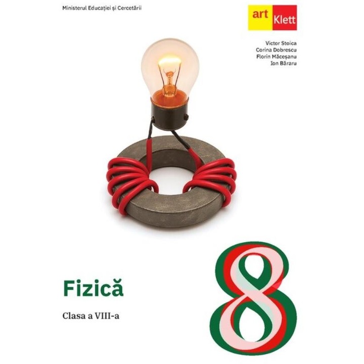 Fizica, Art Klett, Florin Macesanu, 2025. Manual clasa a VIII-a