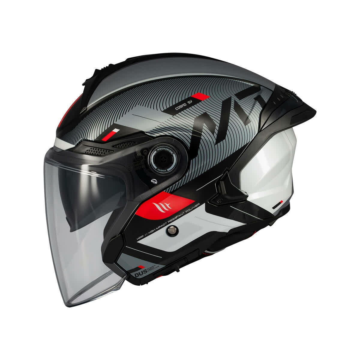 Casca Mt Helmets Targo Joker, Tehnologie Hirp, Polimer, Multicolor