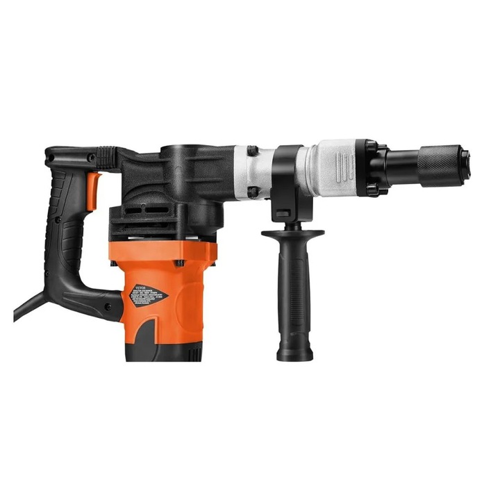 Ciocan electric compactor, 1400W, putere de impact 19J, 2900 BPM, 2 dalti, negru