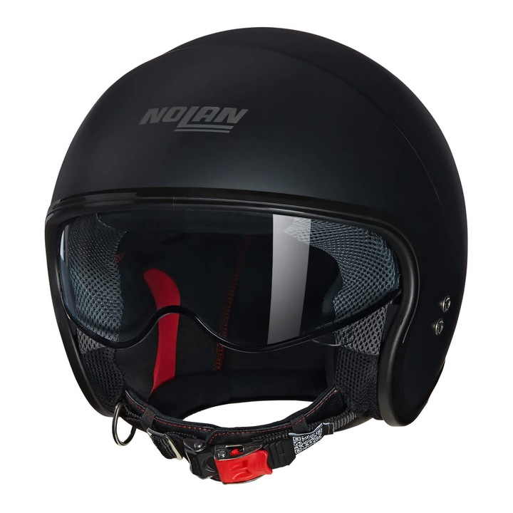 Casca moto NOLAN N21, negru mat, 100% made in Italy, dimensiune XS