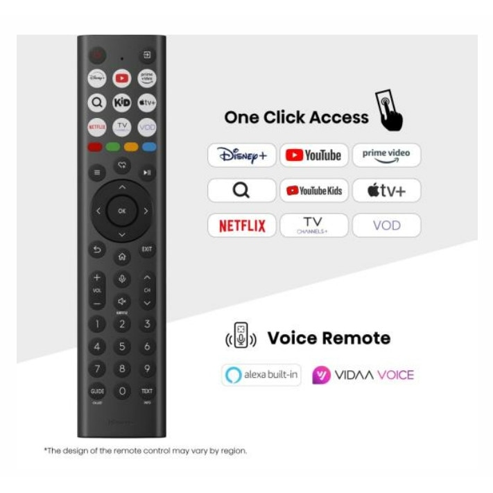 Televizor Hisense 55" E7Q, 4K Ultra HD 3840x2160, QLED, Quantum Dot, HDR 10+, HLG, Dolby Vision, DTS Virtual X, Smart TV, WiFi, Senzor de Lumina, BT, Anyview Cast, 3xHDMI, 2xUSB, LAN, CI+, DVB-T2/C/S2, Negru 55E7Q
