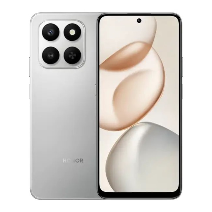 Смартфон HONOR X7d 4G, 8GB, 256GB, Meteor Silver