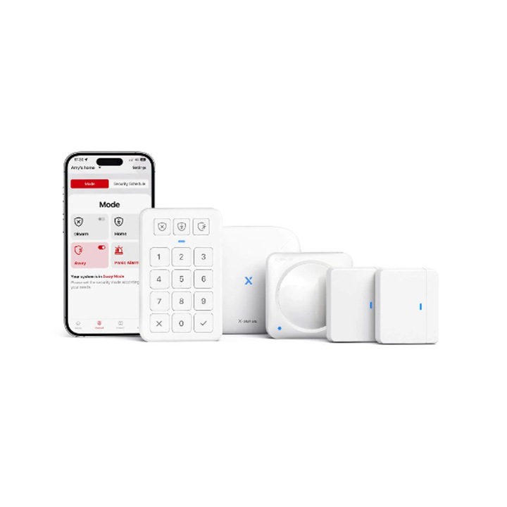 Kit wireless Home Security Ultimate X-Sense AS05, WiFi, 2.4 GHz, 50 m, 868 MHz