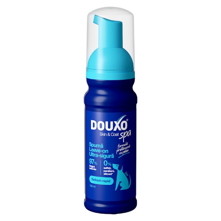 Spuma de curatare pentru caini Douxo Spa, 150 ml