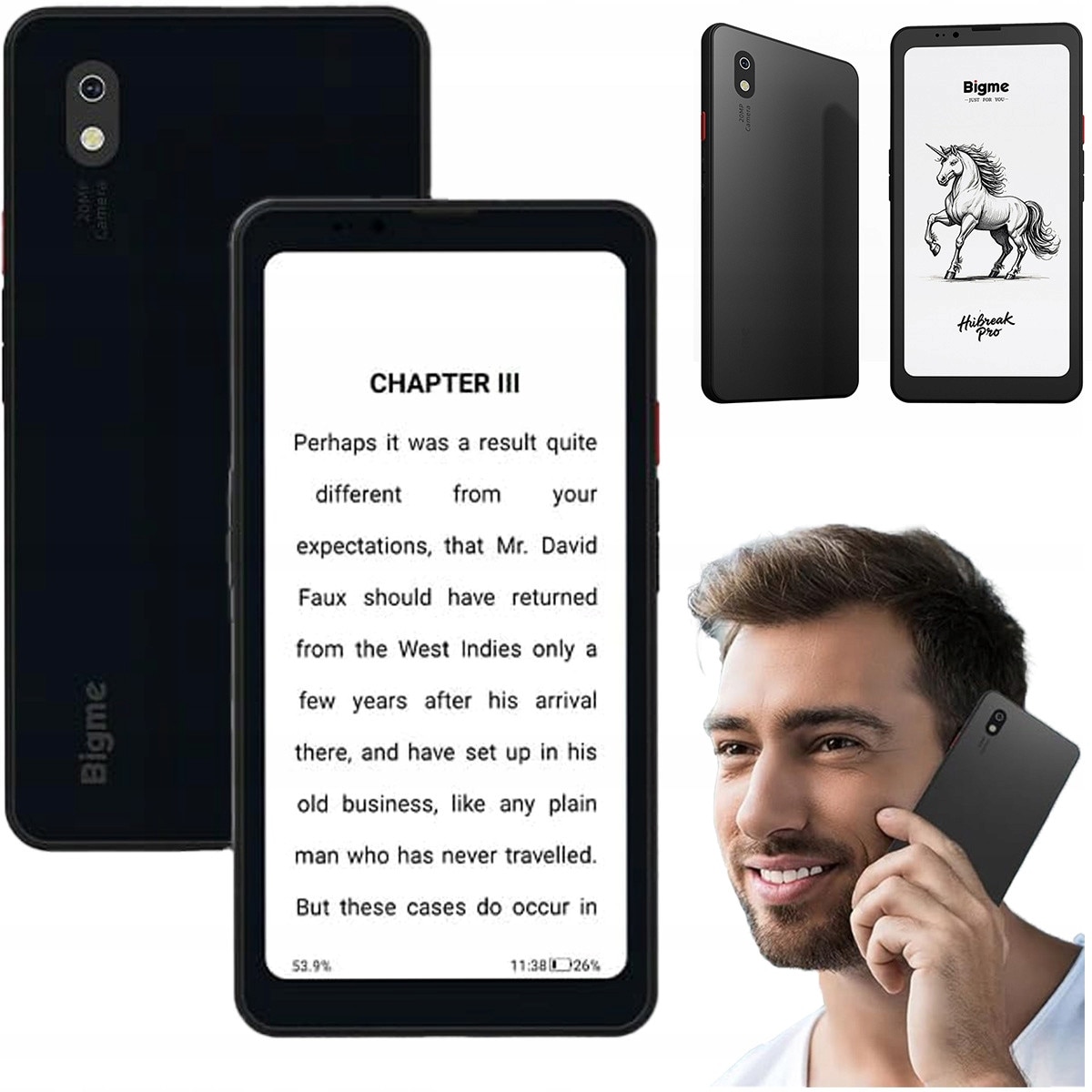 Cititor Ebook Bigme Hibreak Pro Ecran E Ink 6.13