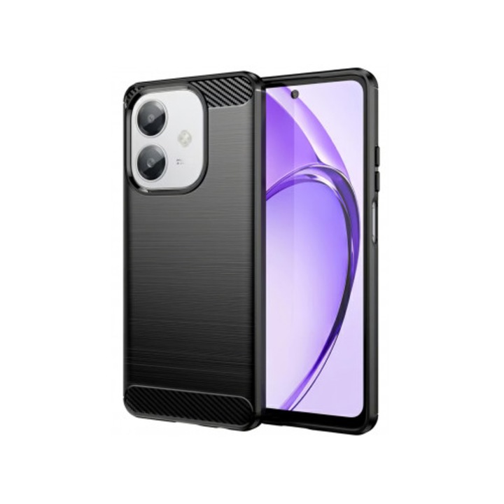 Husa pentru Oppo A40M / A40 / A3 4G Carbon Pro Neagra