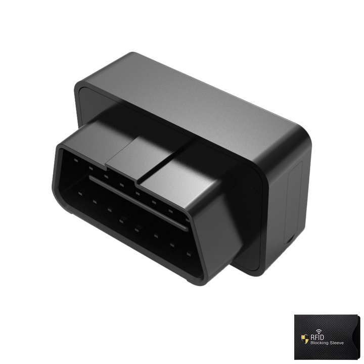 GPS Tracker OBD Sim 4G, Profesional, Aplicatie Monitorizare Gratuita, Localizare Precisa in Timp Real, Baterie Interna, 1 Protectie Rfid, UnderShop®