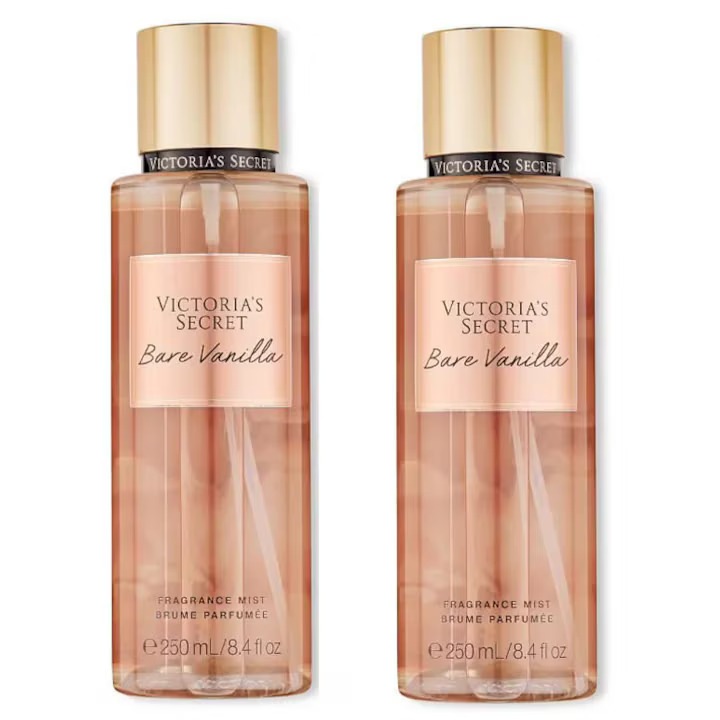 2 x Spray de Corp Victoria's Secret, Bare Vanilla 250 ml
