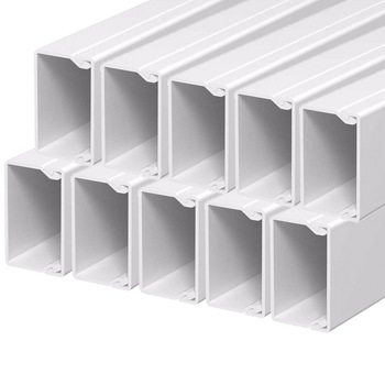 Pachet - 10 x Canal cablu PVC 60x100mm Bara/2m, Pat cablu Pachet - 10 x Canal cablu PVC 60x100mm Bara/2m, Pat cablu