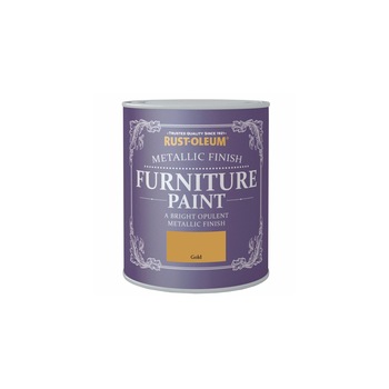 Vopsea pentru mobila cu aspect metalic Auriu 125 ml Vopsea pentru mobila cu aspect metalic Auriu 125 ml