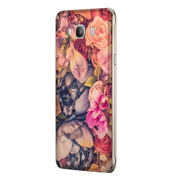 Husa Silicon, Ultra Slim 0.3MM, Floral, Samsung Galaxy J5 2017 Husa Silicon, Ultra Slim 0.3MM, Floral, Samsung Galaxy J5 2017