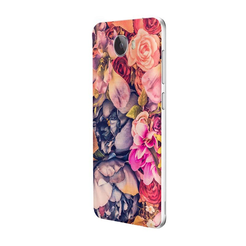 Husa Silicon, Ultra Slim 0.3MM, Floral, Huawei Y3 2017