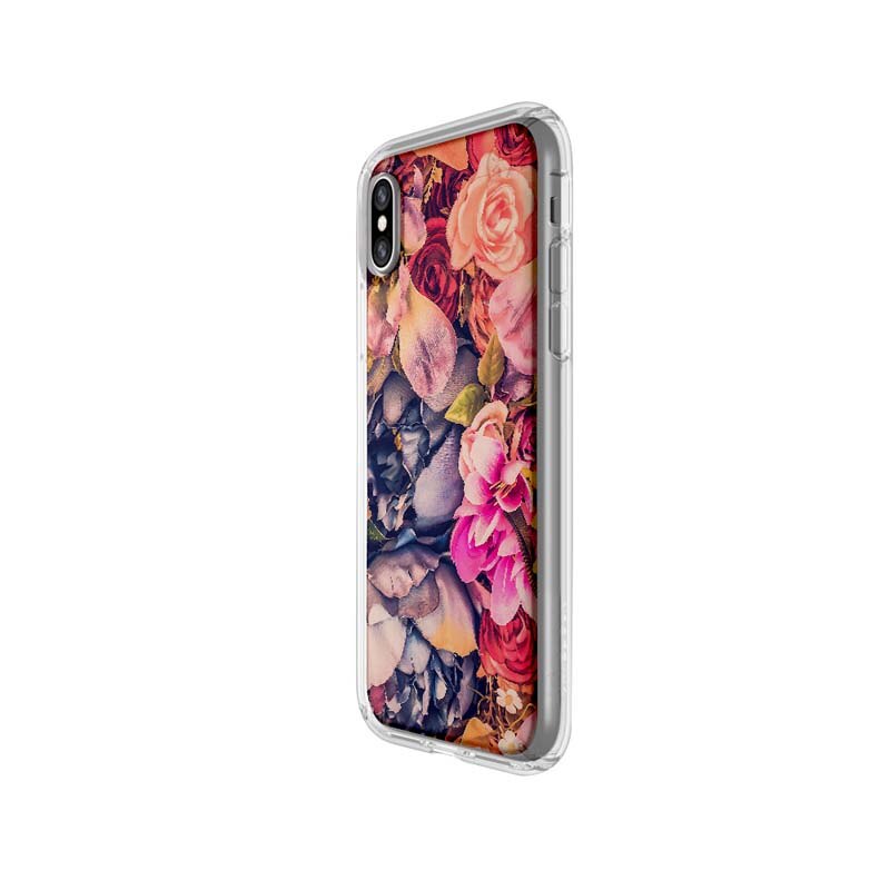 Husa Silicon, Ultra Slim 0.3MM, Floral, Apple iPhone X