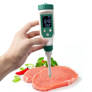 Tester PH Digital MILORI De Inalta Precizie cu Bluetooth, Calibrare Automata 5 Puncte, Compensare Temperatura ATC, Afisaj LCD, 0-14 pH, pentru Piele, Alimente si Cosmetice