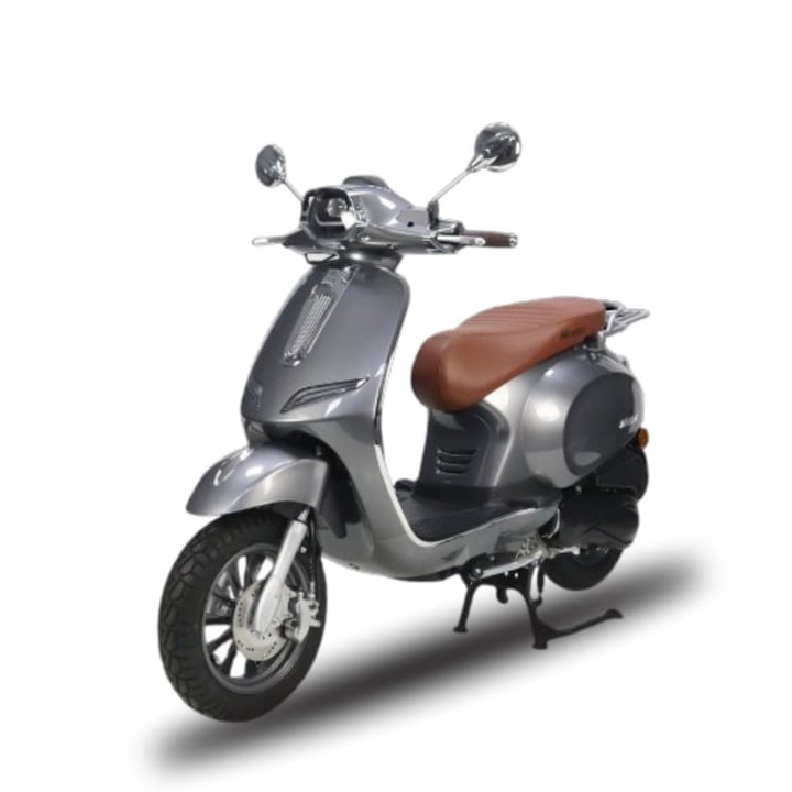 Scuter benzina Voltarom RS6 Gri, 125cc 7.34Cp 80 Km/h