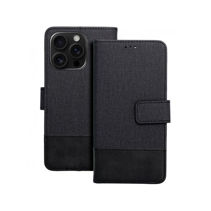 Husa pentru Samsung Galaxy A12 Nacho A127 / M12 M127 / A12 A125 Gomma Neagra