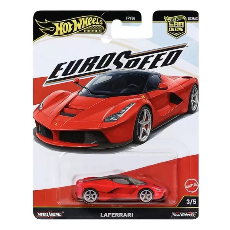 Hot Wheels LaFerrari EURO SPEED 6台セット Hot Wheels Premium, LAFERRARI Euro Speed Car Culture 2025 masinuta