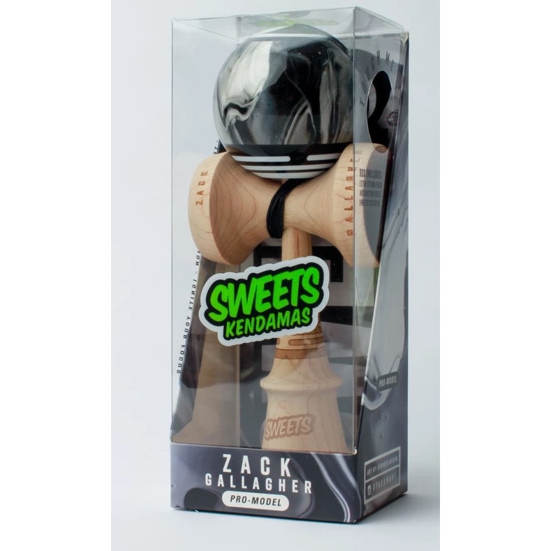 Kendama SWEETS Zack Gallagher – Pro Model – BOOST – Sticky Clear