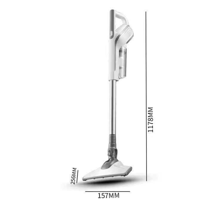 Aspirator portabil, 650W, 1L, 220V, autonomie 60 minute, motor fara perii, alb