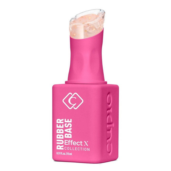Rubber Base Cupio Effect X Perfect Flakes - Golden Touch 15ml