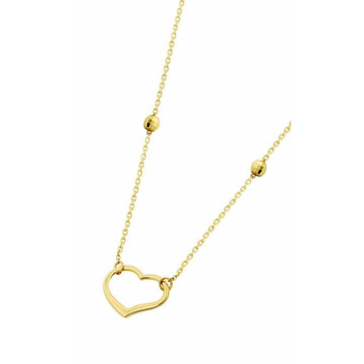 Pandantiv Dama Lotus HIN00264/45 Auriu*