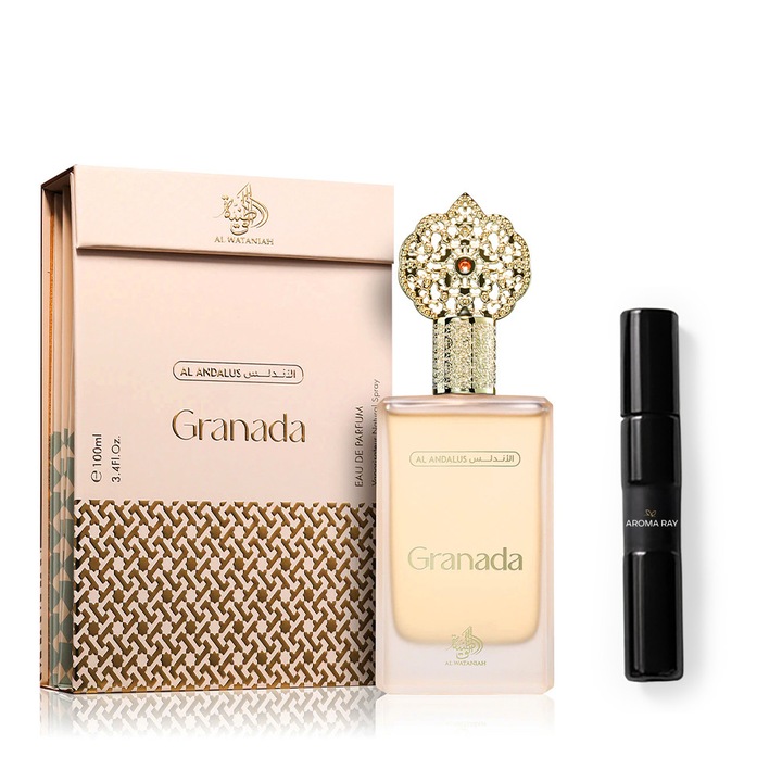 Granada Al Wataniah Unisex arab parfüm 100 ml, Speciális Aroma Ray parfüm 15 ml