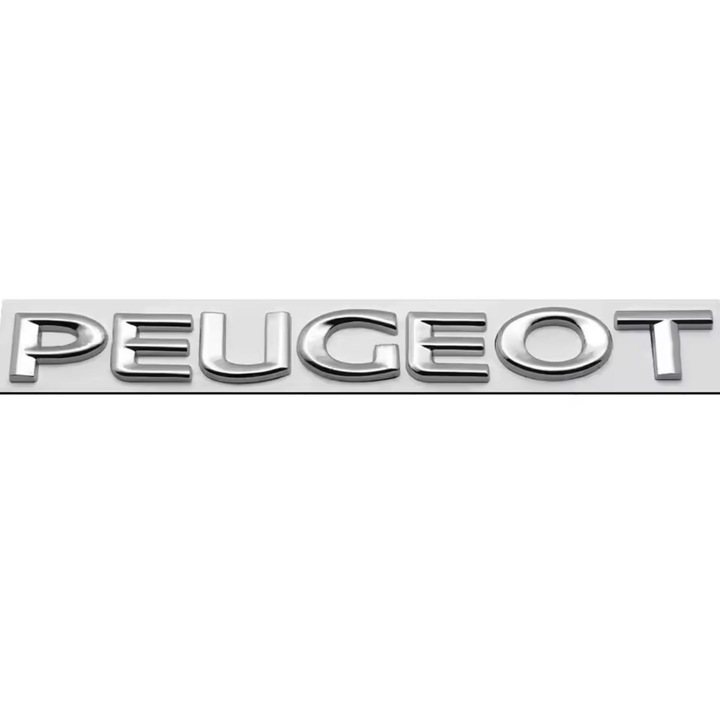 Peugeot Csomagtartó Embléma, Ezüst
