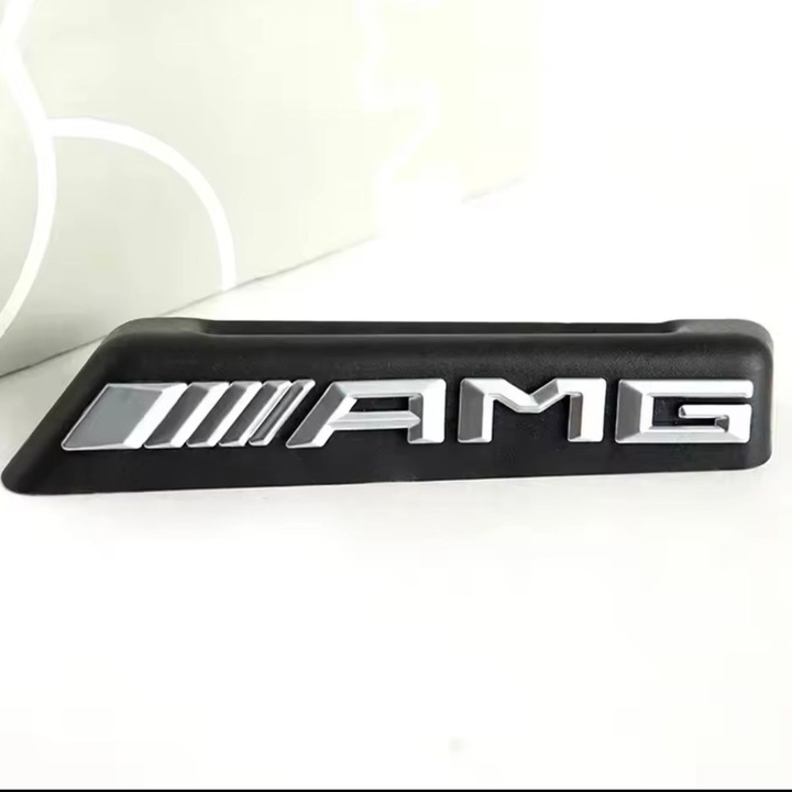AMG embléma új modell Mercedes hűtőrács, ezüst