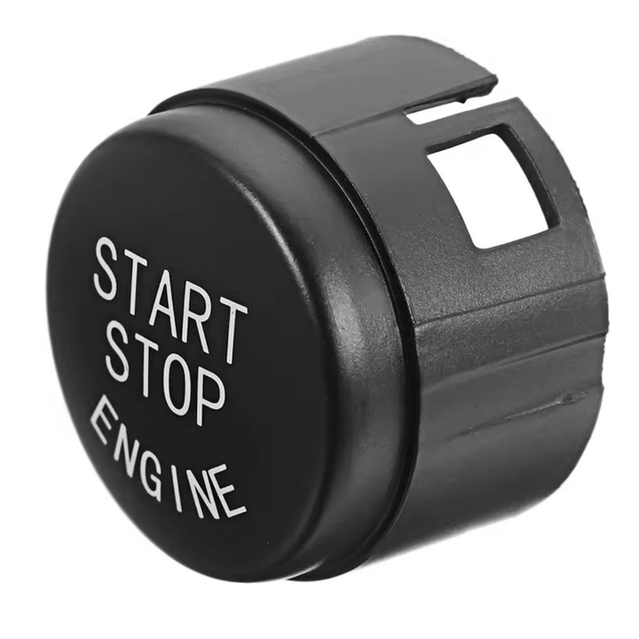 Start/Stop gomb BMW 5 F10/F11 2009-, 7 F01/F02 2008-, 6 F12 2010-, Fekete