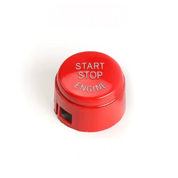 Buton Start/Stop BMW 5 F10/F11 2009-, 7 F01/F02 2008-, 6 F12 2010-, Rosu