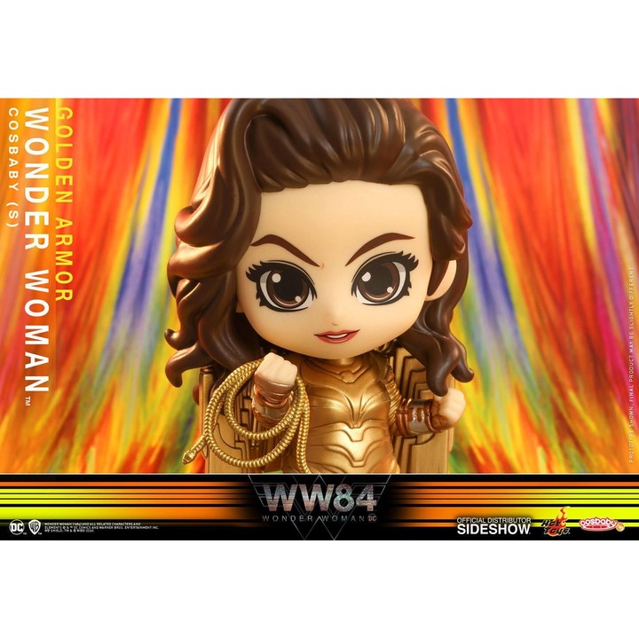 Figurina Wonder Woman 1984 Cosbaby (S) Mini Golden Armor Wonder Woman