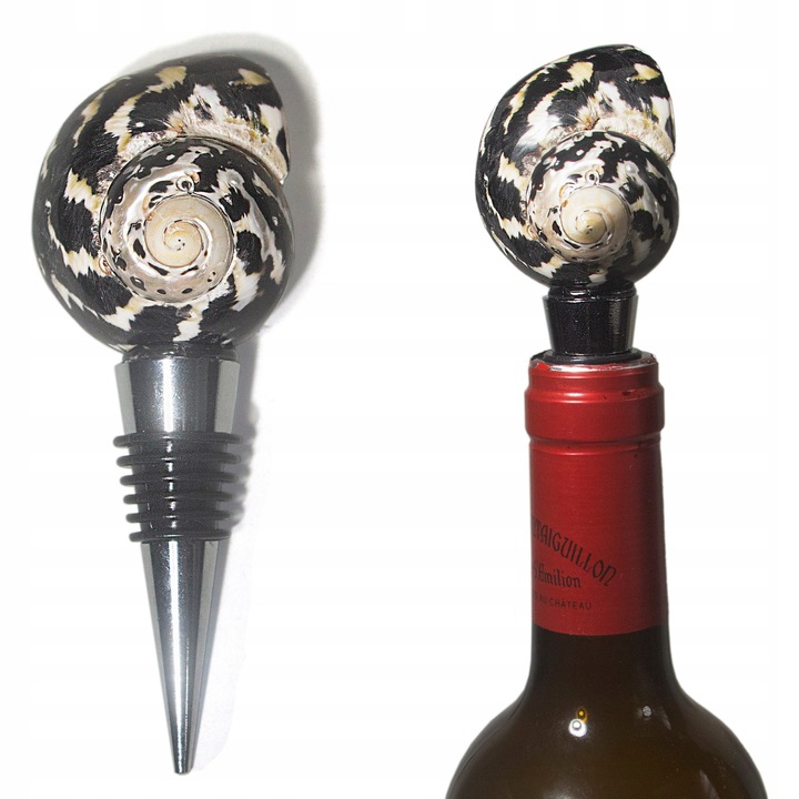 Dop pentru Vin Capac Sticla Bauturi Alcool Scoica Cittarium Pica Cadou