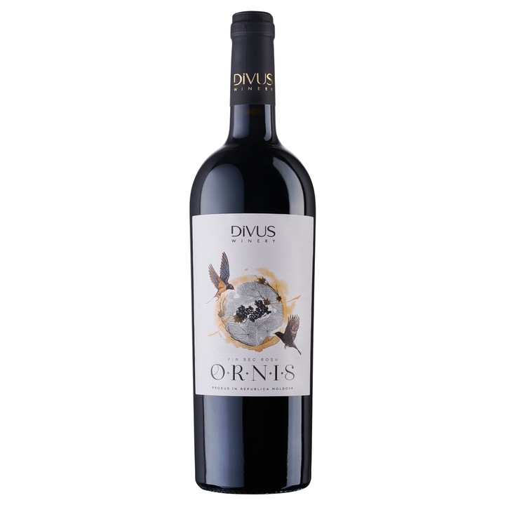 Vin Rosu Divus ORNIS Rosu, sec, 0.75l