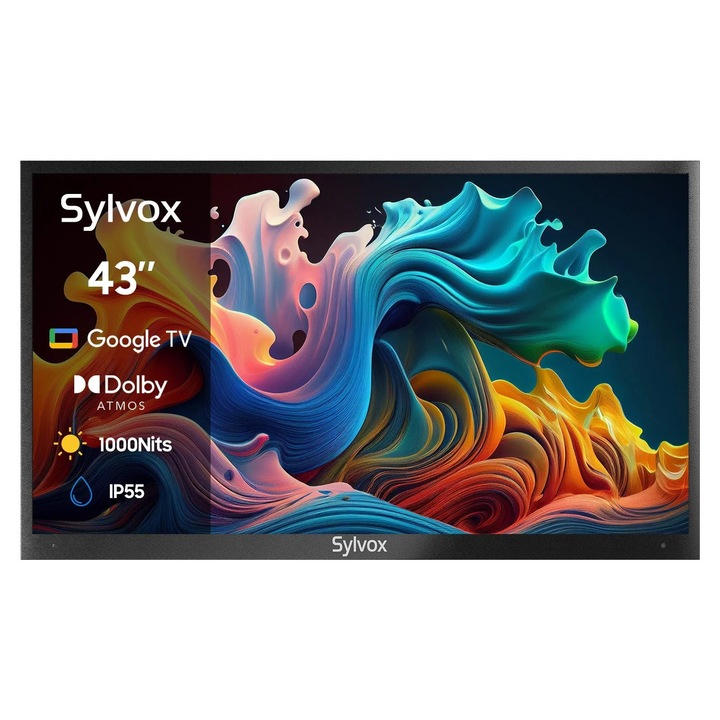 Televizor pentru exterior Smart Sylvox Deck pro 2.0 QLED 109 cm