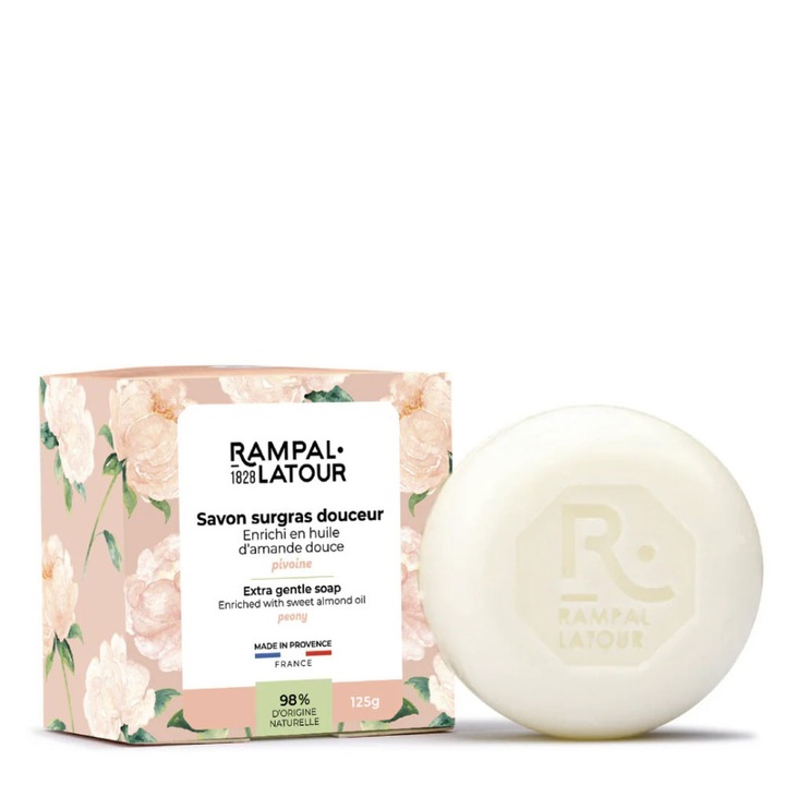 Sapun natural bujor 125g Rampal Latour