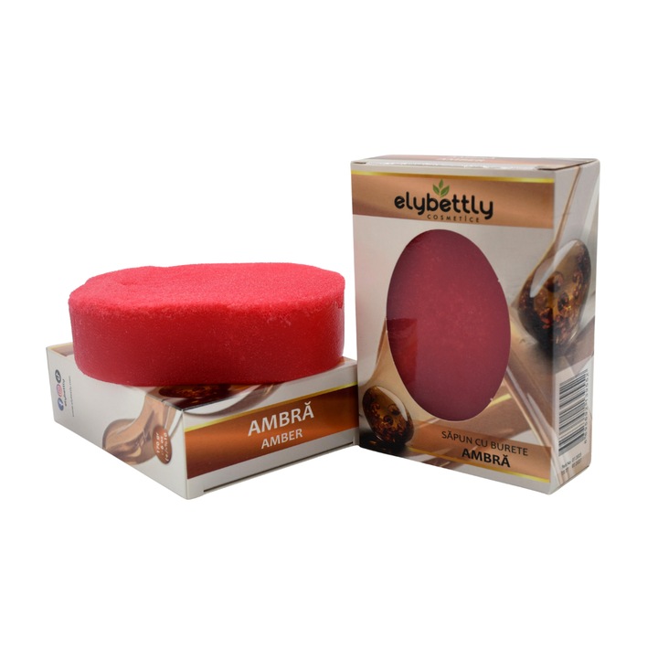 Натурален сапун Elybettly с гъба Ambra 170 гр