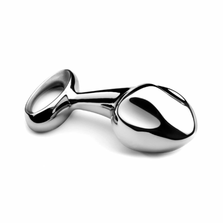 Анален плъг, nJoy Pure Plug 2.0, сребрист