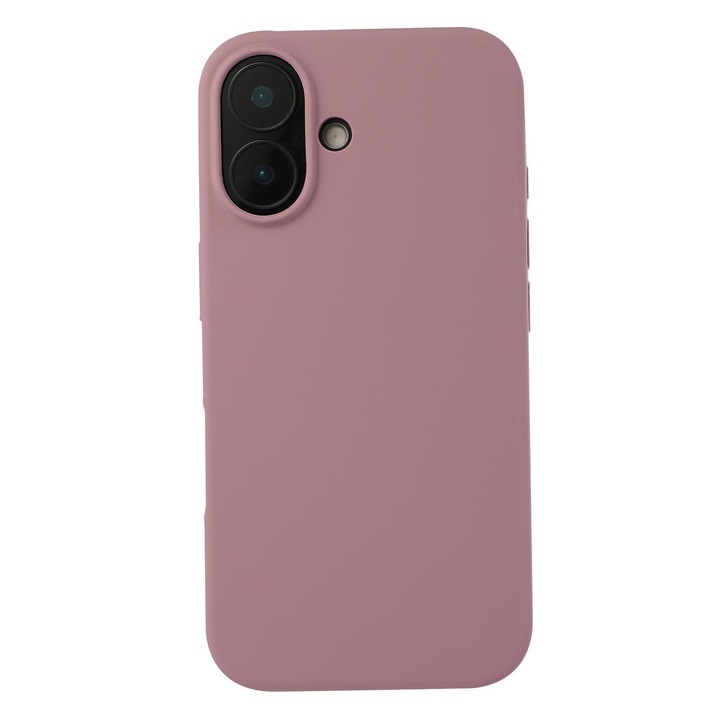 Telefontok iPhone 17 - MagSafe kompatibilis púder pink szilikon hátlap tok