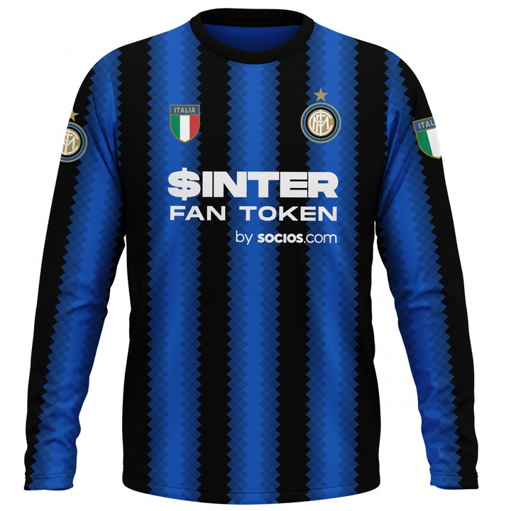 Bluza Copii Inter 106.13, maneca lunga, multicolor
