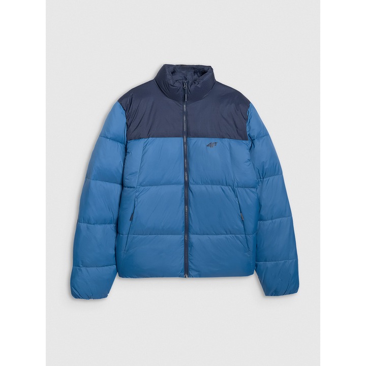 4F Férfi Pehelykabát, Hidrofób Szigetelés, Sötétkék, M