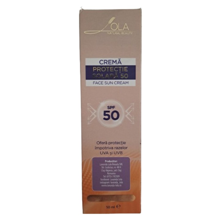 Crema cu protectie solara 50