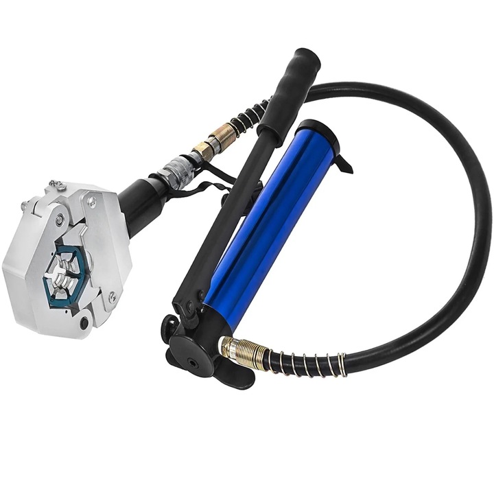 Hidraulikus perforátor, 31 tonna, 4 matrica, 95 mm torokmélység, sárga